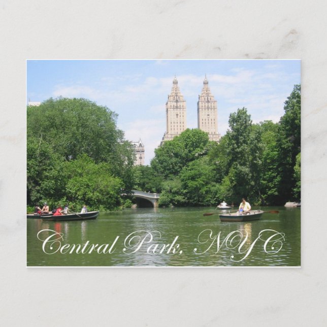 Carte Postale Central Park (Devant)