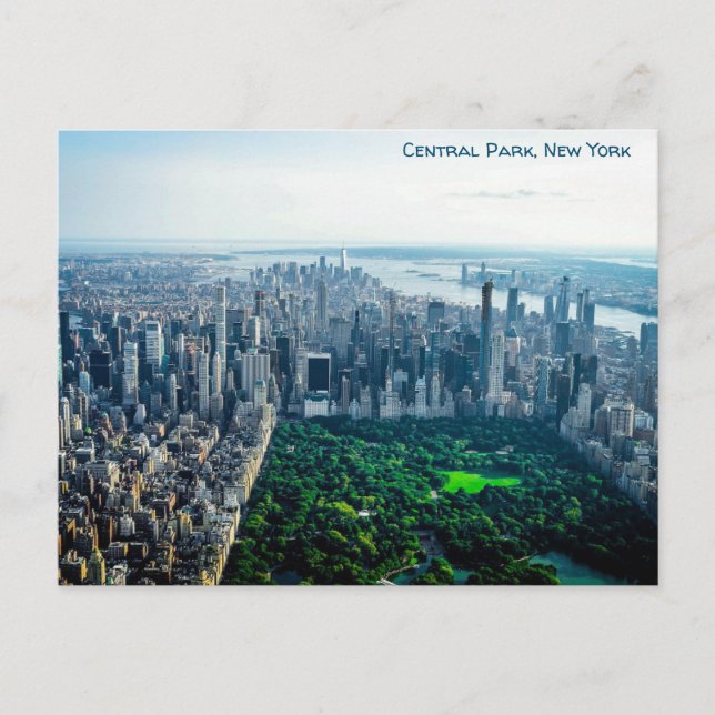 Carte Postale Central Park, New York (Devant)