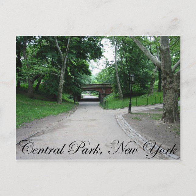 Carte Postale Central Park, New York 2 (Devant)
