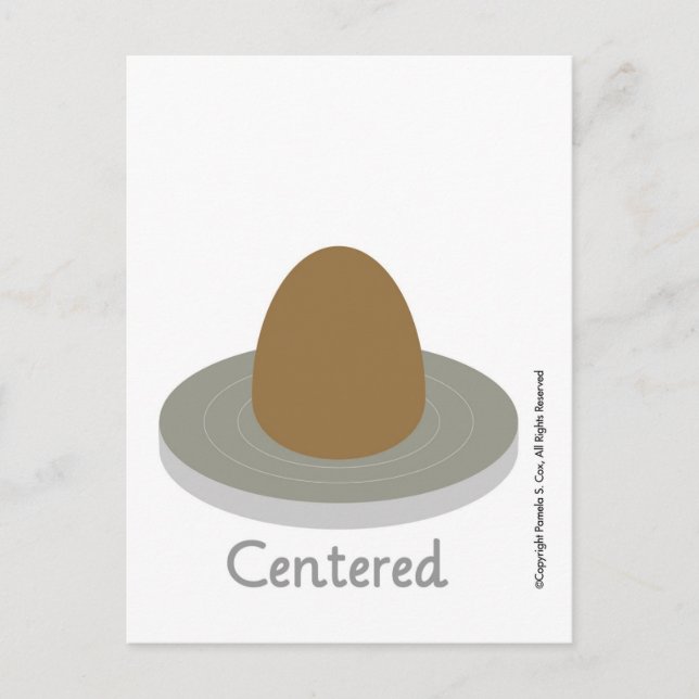 Carte Postale Centré (Devant)