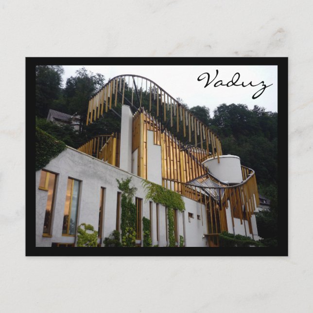 Carte Postale centre artistique de vaduz (Devant)