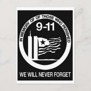 CARTE POSTALE CENTRE COMMERCIAL MONDIAL 9/11