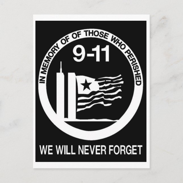 CARTE POSTALE CENTRE COMMERCIAL MONDIAL 9/11 (Devant)