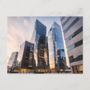 Carte Postale Centre d'affaires moderne