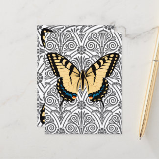Carte Postale Centre d'attention papillon