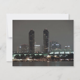 Carte Postale Centre de congrès Harbour City Lights San Diego