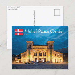Carte Postale Centre Nobel pour la paix