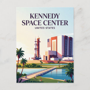 Carte Postale Centre spatial Kennedy Floride