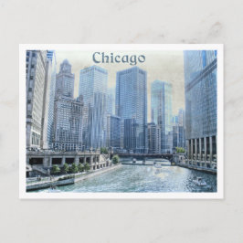 Carte postale Centre-Ville Chicago