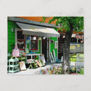 Carte Postale Centre-ville de Davis, Ca