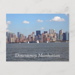 Carte Postale Centre-ville de Manhattan
