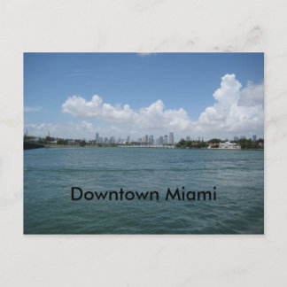 Carte Postale Centre-ville de Miami