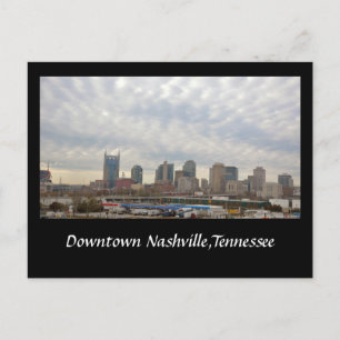 Carte Postale Centre-ville de Nashville, Tennessee