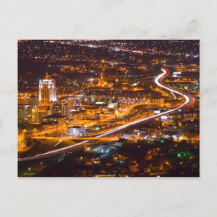 Carte Postale Centre-ville de Roanoke, Virginie