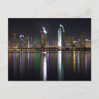 Carte Postale Centre-ville de San Diego, Californie