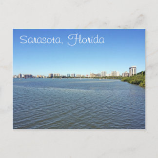 Carte Postale Centre-ville de Sarasota Floride