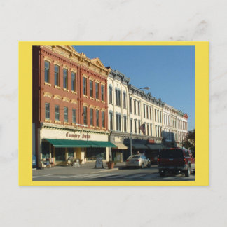 Carte Postale Centre-ville HONESDALE, Pennsylvanie
