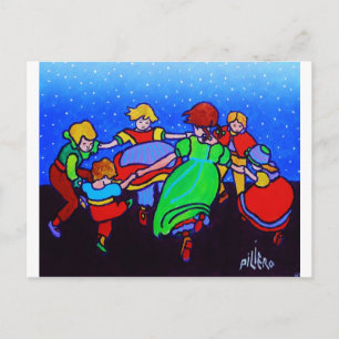 Carte Postale Cercle autour de la Rosie deux