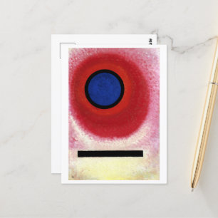 Carte Postale Cercle bleu II par Kandinsky, 1925
