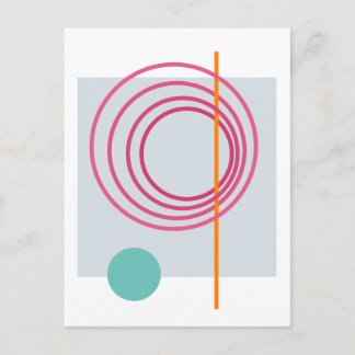 Carte Postale Cercle flottant 5
