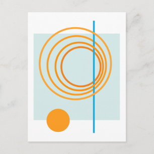 Carte Postale Cercle flottant 5