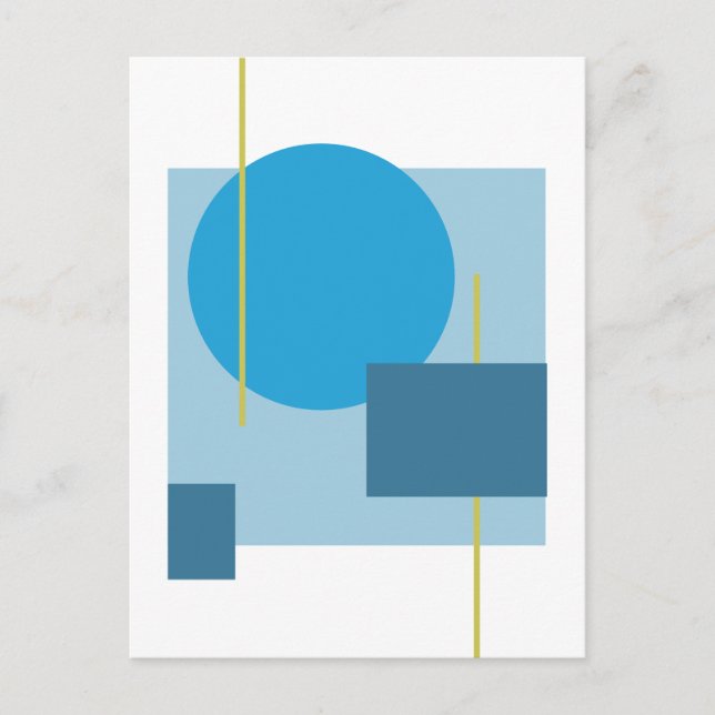 Carte Postale Cercle flottant 8 (Devant)