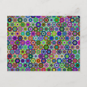 Carte postale Cercles imbriqués