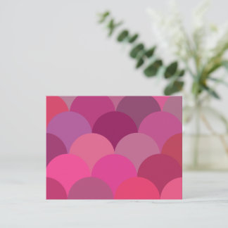 Carte Postale Cercles Motifs