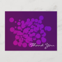Cercles pourpres Merci Arrière - plan Abstrait