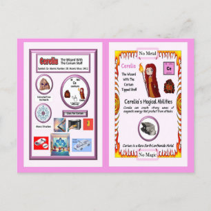 Carte Postale Cerelia - Cerium Trading Card