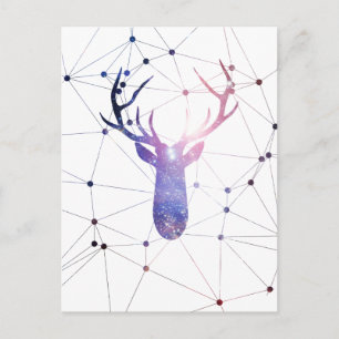 Carte Postale Cerf interstellaire