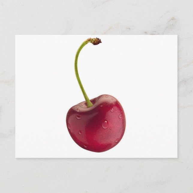 Carte Postale cerise (Devant)