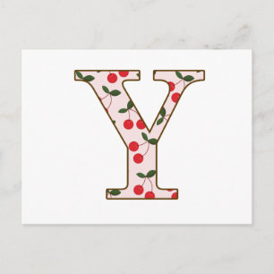 Carte Postale Cerise brune Y