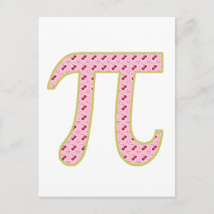 Carte Postale cerise pi (tarte)