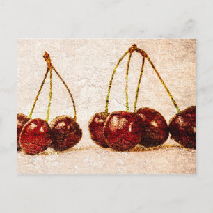 Carte Postale Cerises