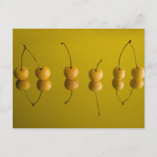 Carte Postale cerises jaunes_6