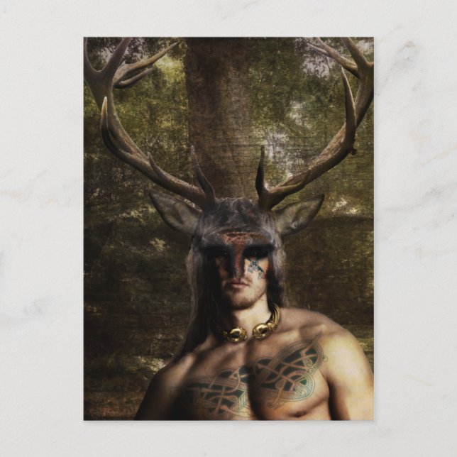 Carte Postale Cernunnos (Devant)