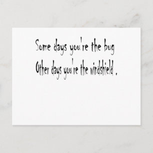 Carte Postale Certains jours