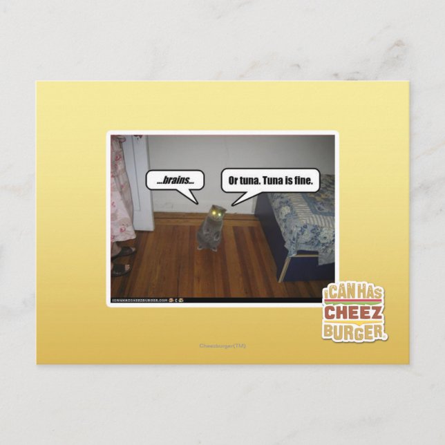 Carte Postale cerveau (Devant)