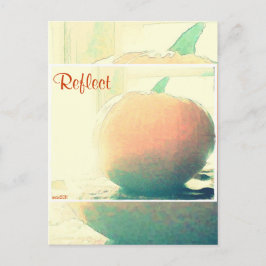 Carte Postale Ces Saisons Tranquilles Octobre Citrouille