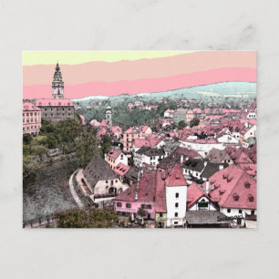 Carte Postale Cesky Krumlov