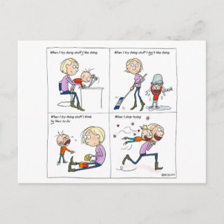 Carte Postale Cessez l'essai