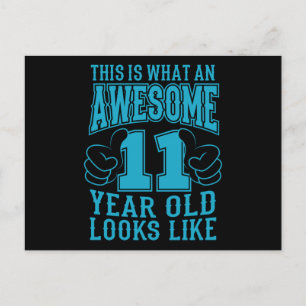 Carte Postale C'EST CE QUI EST UN EXCELLENT 11 ANS, 11ème annive