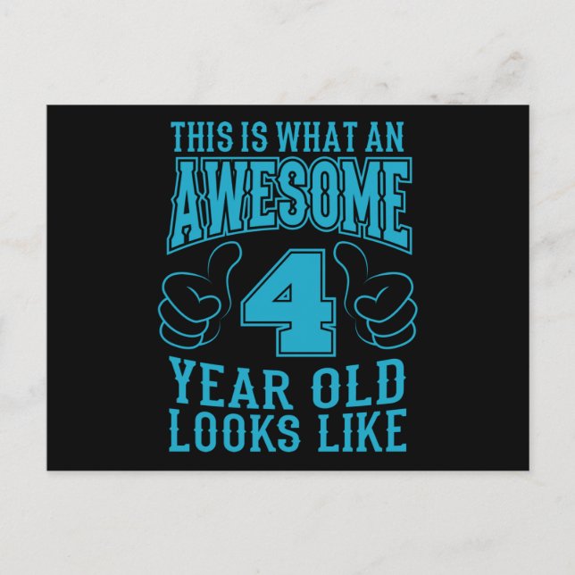 Carte Postale C'EST CE QU'UN ENFANT DE 4 ANS INCROYABLE Fait son (Devant)