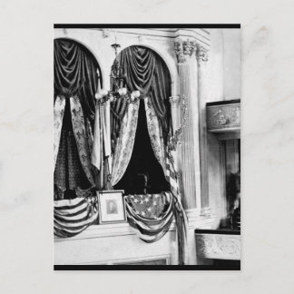 Carte Postale C'est la boîte privée dans Ford's Theatre, Washing