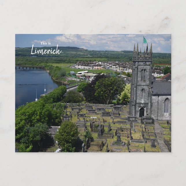 Carte Postale C'est Limerick- Irlande (Devant)