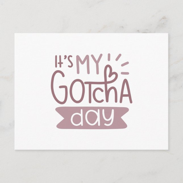 Carte Postale C'est ma gotcha (Devant)