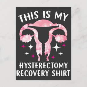Carte Postale C'est mon maillot de récupération d'hystérectomie