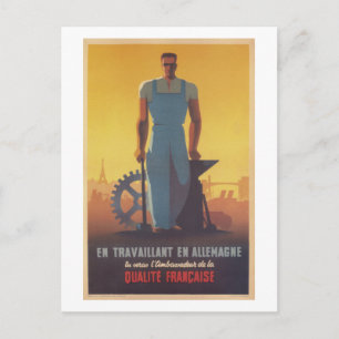 Carte Postale C'est notre drapeau. Combattez-vous pour ça. Poste