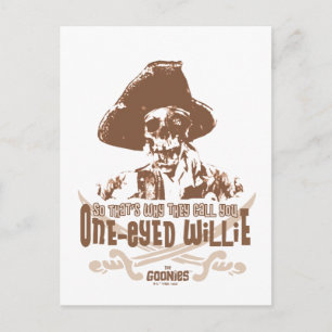 Carte Postale "C'est pour ça qu'ils t'appellent One-Eyed Willie"